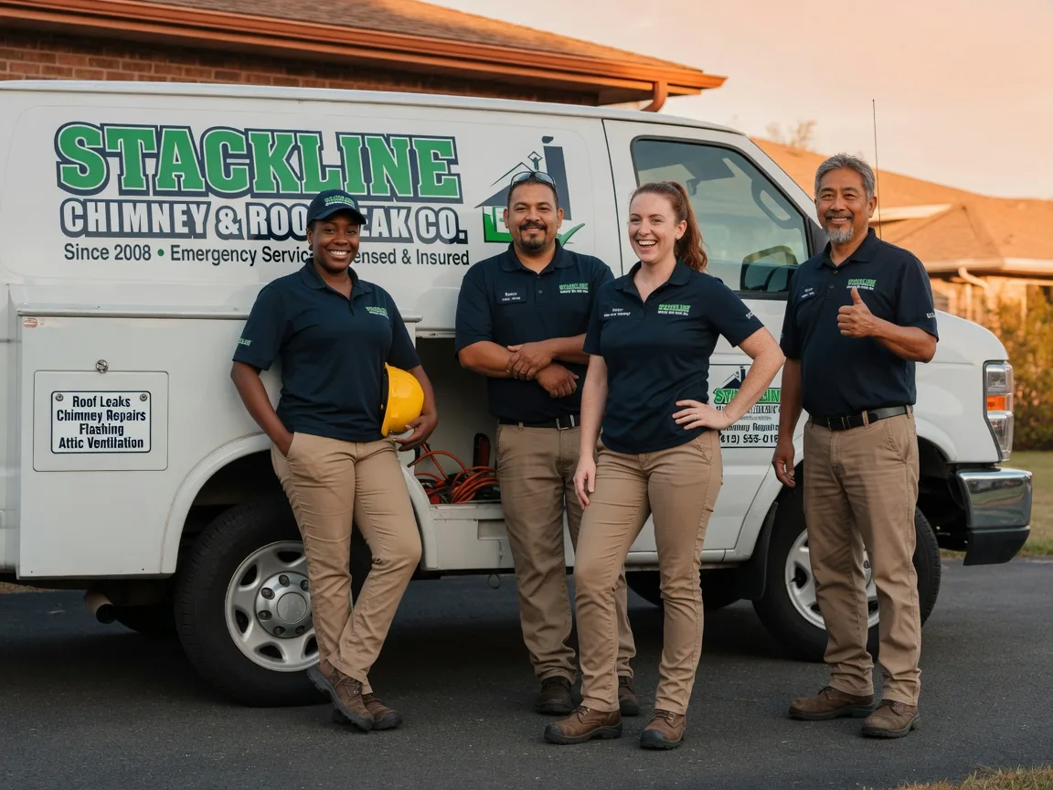 Chimney flashing repair company in Freeport, IL
